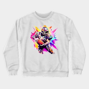 American Football Sport Game Champion Competition Abstract Crewneck Sweatshirt